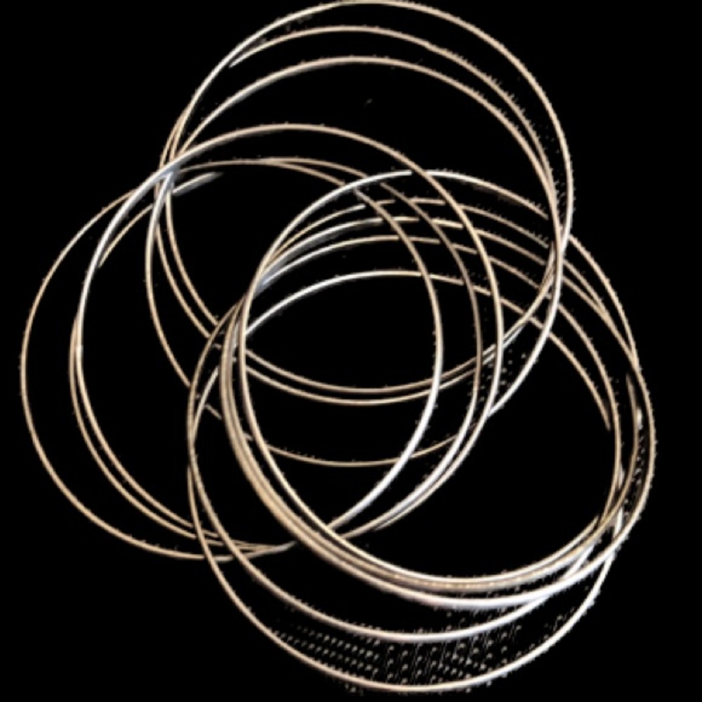 Silver Bangles - image 3